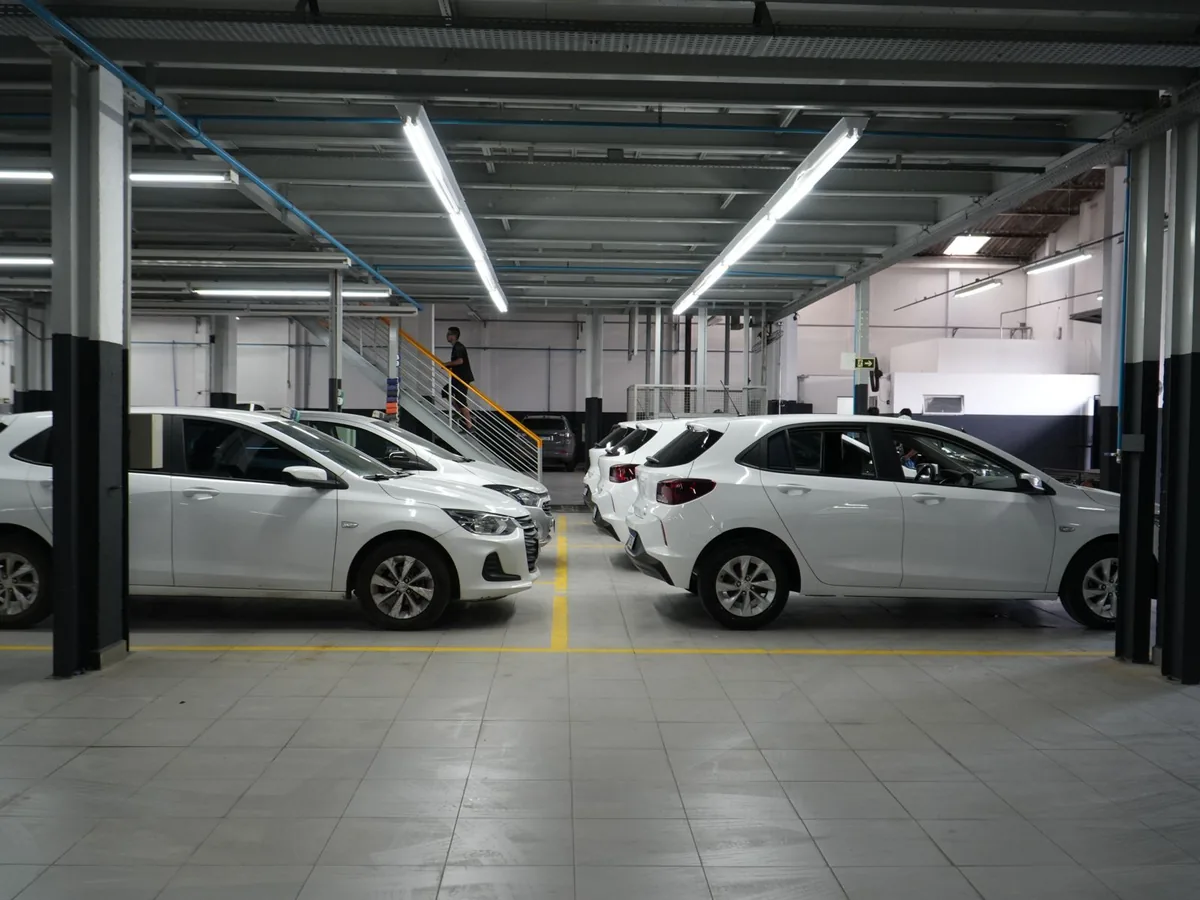 Frota de Chevrolet Onix da Concept